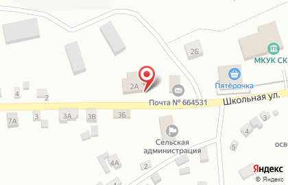 Продуктовый магазин №7 в Иркутске на карте