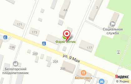 Аптека ФармОптик в Благовещенске на карте