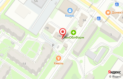 Служба доставки DPD на Центральной улице на карте