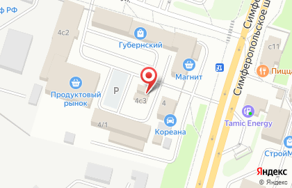 Магазин и киоск ОкМилк на Симферопольском шоссе на карте