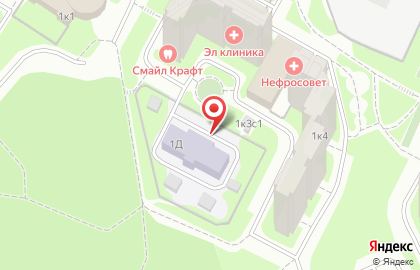 # 38 Строительный Колледж на Бульваре Дмитрия Донского на карте