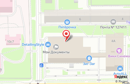 Ресторан Теремок в Москве на карте