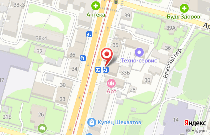 Магазин электротехнической продукции АВС-электро на Октябрьской улице на карте