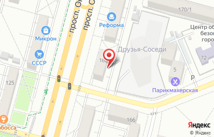 Наше время на проспекте Октября на карте