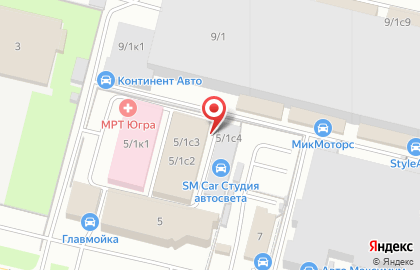 Клуб смешанных боевых единоборств Союз на карте