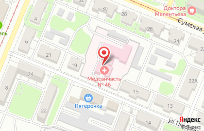 Центр медицинской и социальной реабилитации УФСИН России по Курской области на карте
