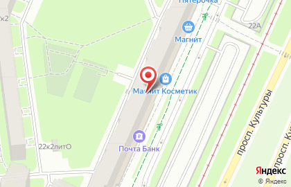 Петербургская Палитра на карте