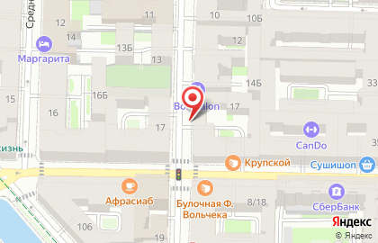 Мясной магазин в Санкт-Петербурге на карте