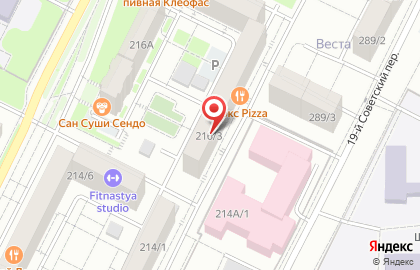 Иннокентьевская Слобода, ОАО Жилстройкорпорация на улице Баумана на карте