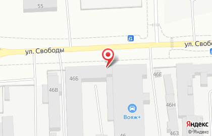 Служба заказа легкового транспорта Вояж+ в Красносельском районе на карте