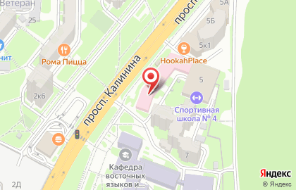 Городская стоматологическая поликлиника в Пятигорске на карте