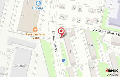 Магазин тканей, фурнитуры и швейной техники МиТекс в Октябрьском районе на карте