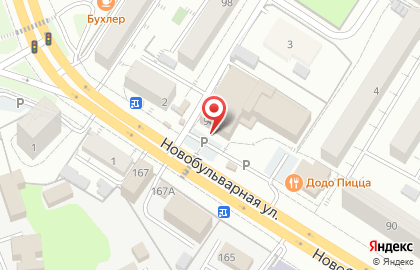 Ломбард доверие на Новобульварной улице на карте