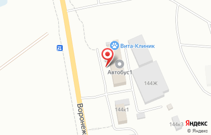Торговая компания КШМ на Воронежской улице на карте