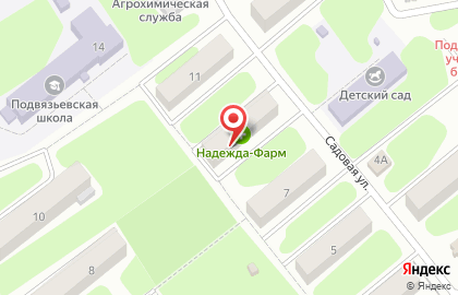 Ассоциация аптечных организаций Надежда-Фарм на Садовой улице на карте
