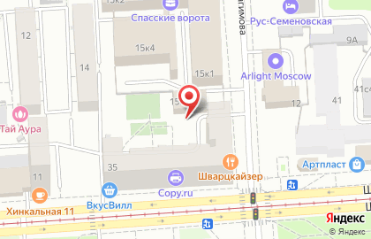 Новая клиника на улице Ибрагимова на карте