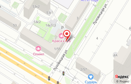 Продуктовый магазин в Москве на карте