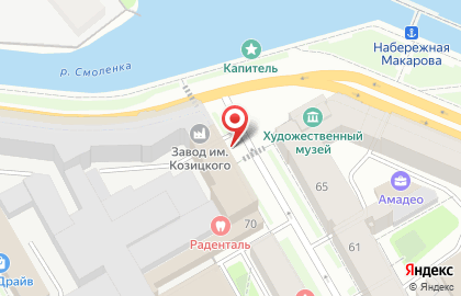 Пц-паритет на карте