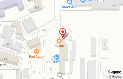 Green авто на карте