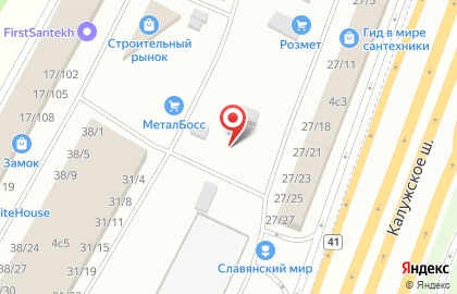Магазин мужской одежды, ИП Славнова Н.В. на карте