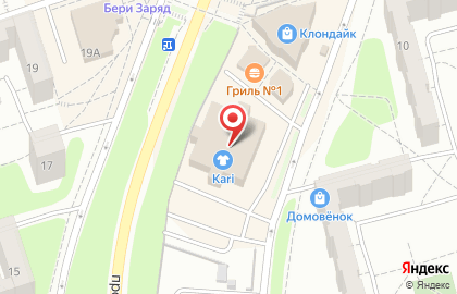 Ювелирный магазин 585 Золотой на проспекте Запсибовцев, 6А на карте