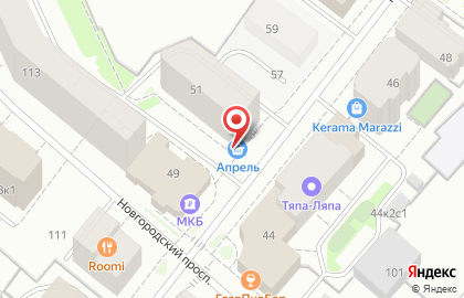 Магазин МультиМир на Поморской улице на карте
