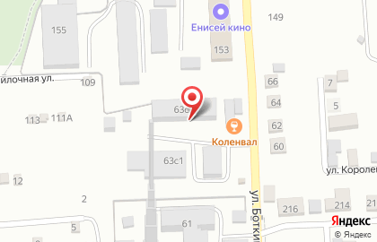 Пункт технического осмотра в Октябрьском районе на карте
