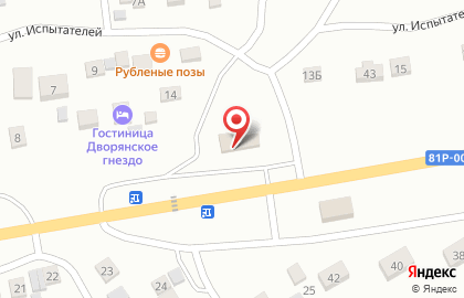 Продуктовый магазин Мир в Железнодорожном районе на карте