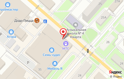 Магазин париков и материалов для ногтевого сервиса Fancy на Автозаводской улице на карте