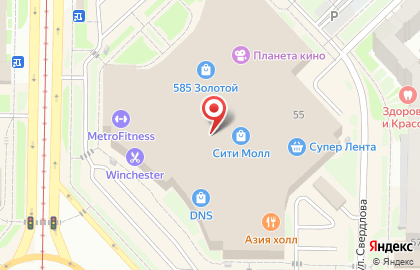 Ювелирный дом Юветон на улице Кирова, 55 на карте