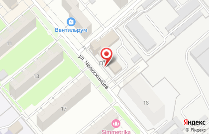 Территориальное управление по теплоснабжению, ОАО Волжская ТГК на улице Челюскинцев на карте