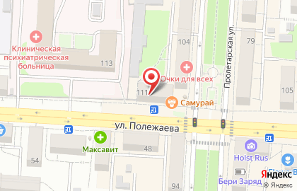 Аптека Озерки в Саранске на карте
