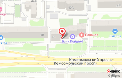 Центр ментальной арифметики, скорочтения и развития интеллекта АМАКидс на Комсомольском проспекте на карте