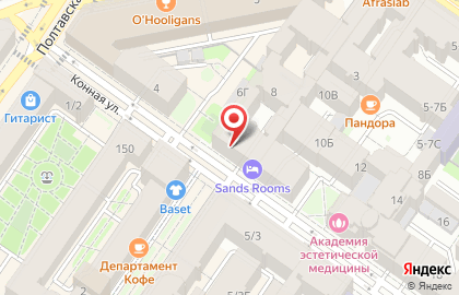 Апартаменты Sands Rooms на карте