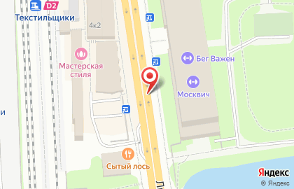 Элитстрой на Люблинской улице на карте
