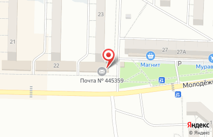 Магазин у дома Бристоль в Жигулёвске на карте
