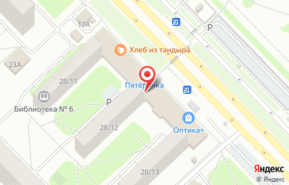 Linline на улице Мира на карте