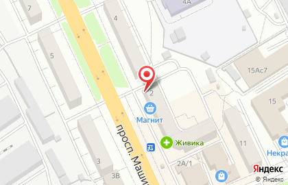 Салон ПроСвязь на проспекте Машиностроителей на карте