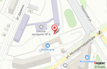 Дар на улице Дарвина на карте