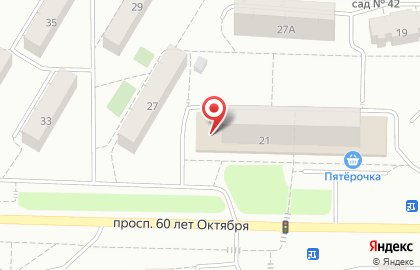 Пекарня Крошкина в Саранске на карте