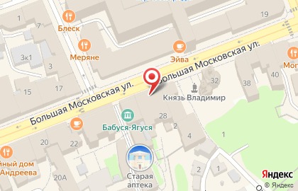 Центр классической музыки во Владимире на карте