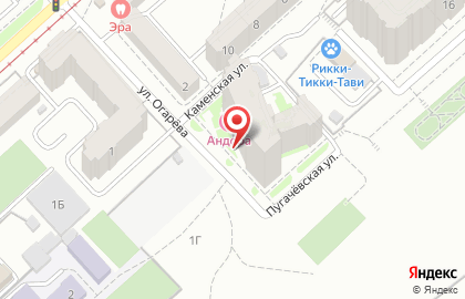 Рекламное агентство Crasava Pro на Пугачевской улице на карте