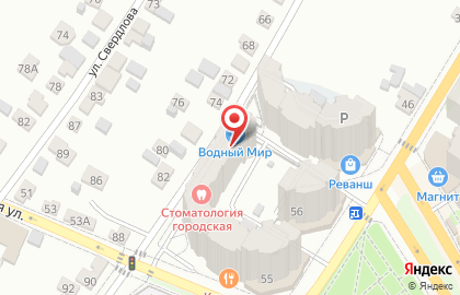 Продуктовый магазин в Саратове на карте