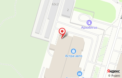 Шинный центр Автосила на улице Гайдара на карте