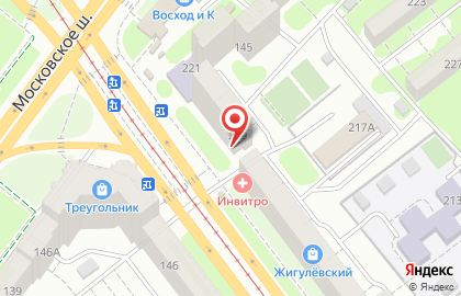 Фирменный магазин Ермолино на Ново-Вокзальной улице на карте