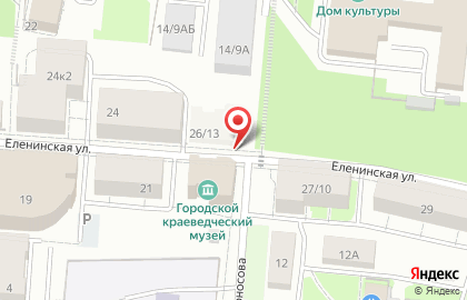 Краеведческий музей г. Ломоносов на карте
