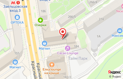 Агентство недвижимости КВАДРОТЕКА-Сибакадемстрой Недвижимость на Красном проспекте на карте