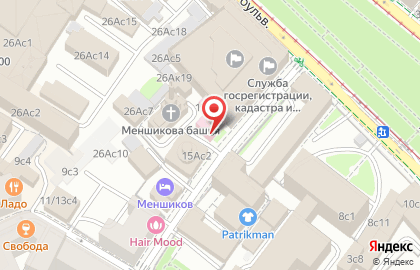 Стоматологическая поликлиника №53 в Архангельском переулке на карте