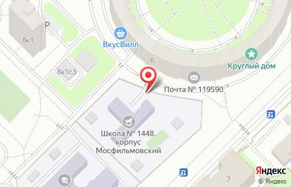Киоск по продаже фруктов и овощей, район Раменки на Парке Победы (АПЛ) на карте