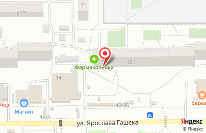Парикмахерская №1 в Ленинском районе на карте